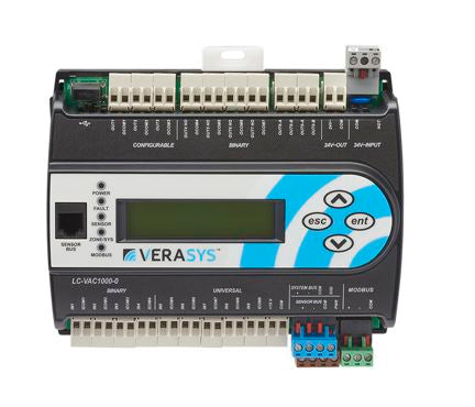 LC-VAC1001-0: Geo. Restricted Product, VERASYS LIGHTING CONFIGURABLE CONTROLLER; 8 LIGHTING ZONES