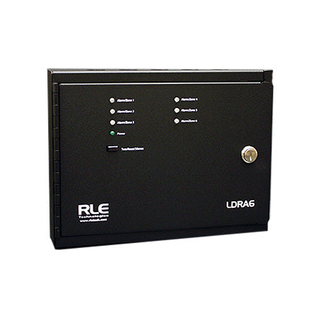 LDRA6: Six Zone/Input Dual Functionality Controller; LC-KIT or LC-KIT-M not included