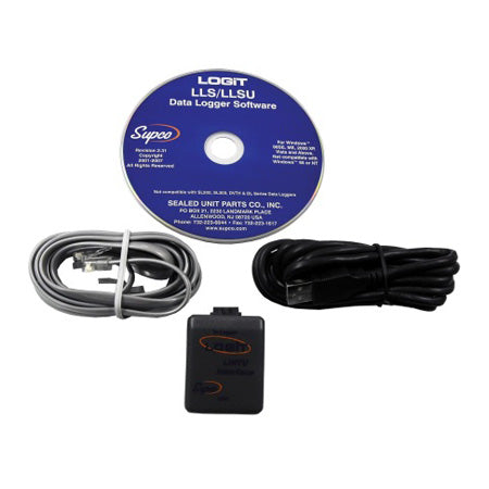 LLSU: LOGiT Data Logging PC Software with USB Interface Cable