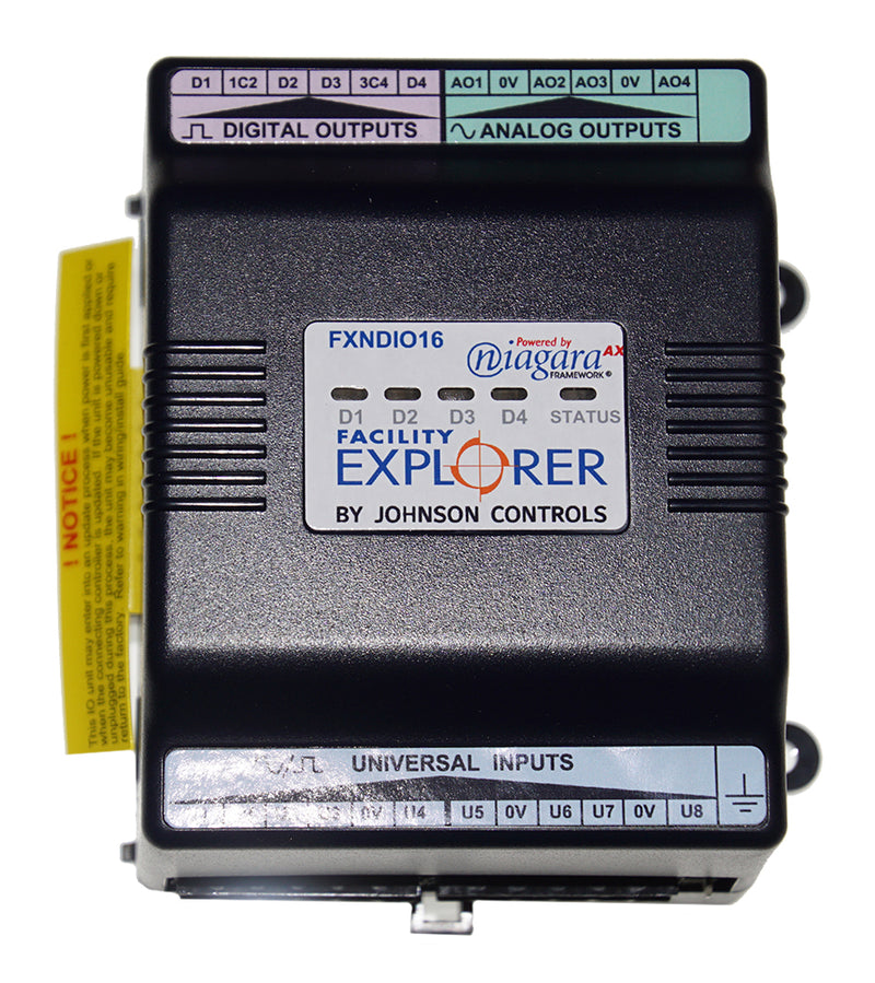 LP-FXNDIO16-0: I/O Exp For One FX20/60; Includes 8 UIs; 4 Relay DOs; And 4 AOs - DISCONTINUED -LIMITED STOCK