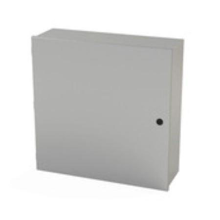 SCE-24N2408LP: EL Enclosure, Nema-1 24H X 24W X 8D Gray Less Backplate