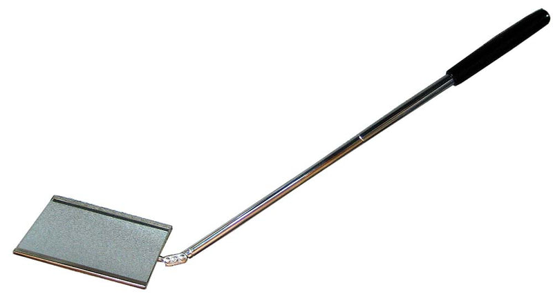 MA-149: 2-1/8 x 3-1/2" Rectangular Inspection mirror, extendable handle to 17"