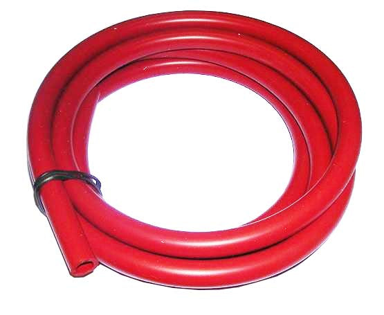 MA-SRT316-5: 3/16" ID. Red Silicone Rubber Tubing -31F to 428F 20 PSI