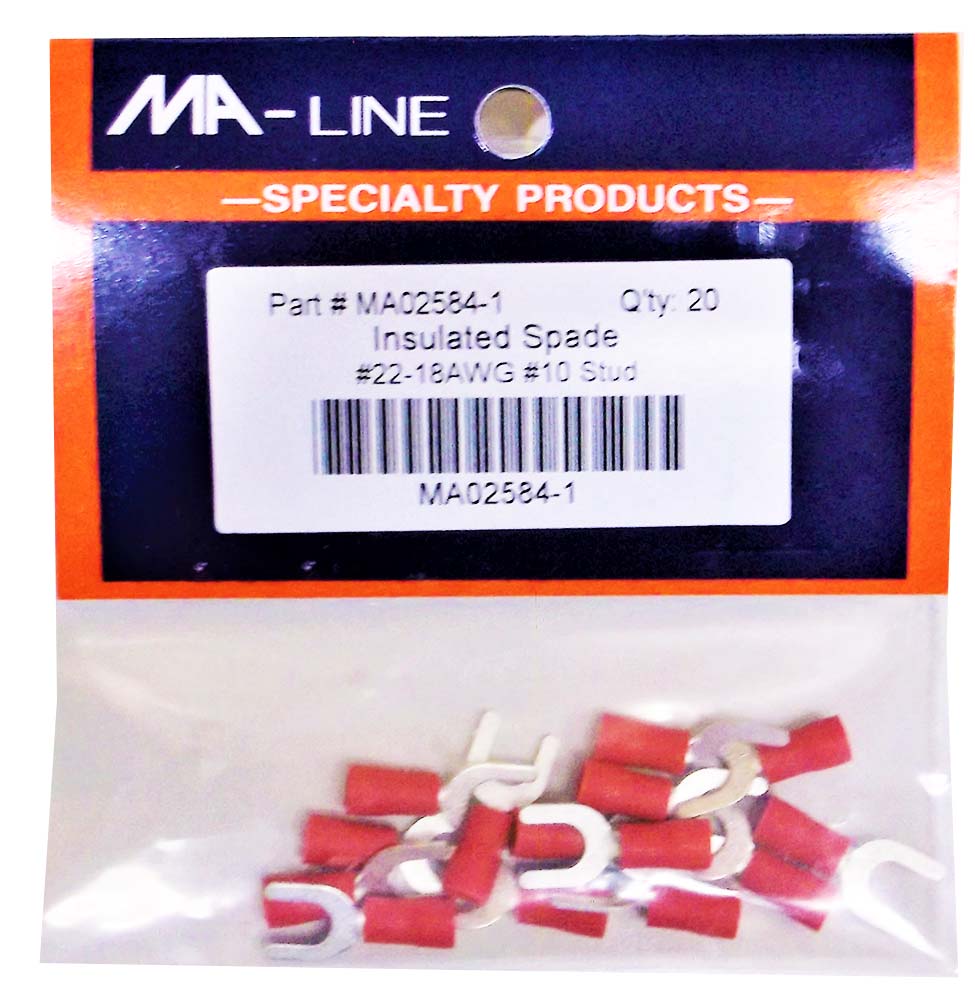 MA02548-1: Closed End Connectors 16-14 (10/Pkg.)