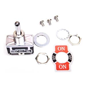 MA04503-2: Toggle Switch SPDT Center Off 20A at 125VAC 10A at 250VAC