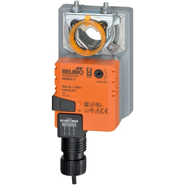 NMB24-SR: Damp.Rotary, 90in-lb, SR(2-10V), 24V