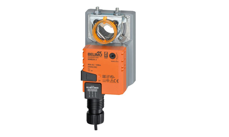 NMB24-3: Damp.Rotary, 90in-lb, On/Off/Float, 24V