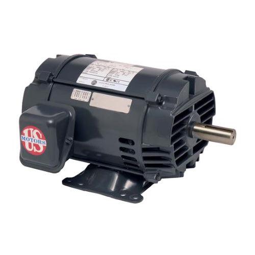 D10P2D: Blower Motor, 10HP, 208-230/460Vac, Three Phase, 1765 RPM, 26.3-23.8/11.9 Amps, 215T NEMA Frame Size, Open Dripproof Enclosure, 6205-2Z-J/C3 Bearing