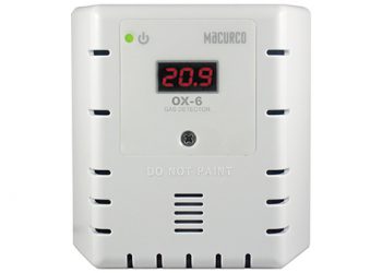 OX-6: Oxygen O2 (Low Voltage) Fixed Gas Detector Controller Transducer, 12-24VAC / 12-32VDC