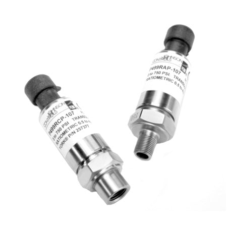 P499RCPS100K: Electronic Pressure Transducer -10 to 100 PSIG 1/4IN SAE Flare(7/16-20 UNF W/Depressor)