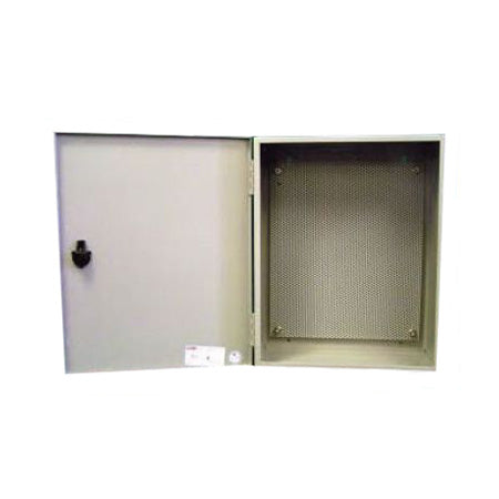 PAN-ENC1620WDP: 16X20X6.62 ENC+DOOR+PANEL; 16X20X6.62 ENCLOSURE SOLID DOOR PERFORATED SUB-PANEL STEEL UL TYPE 1