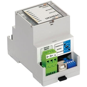 UK24BAC: BACnet gateway module that can connect Up to 8 MFT actuators