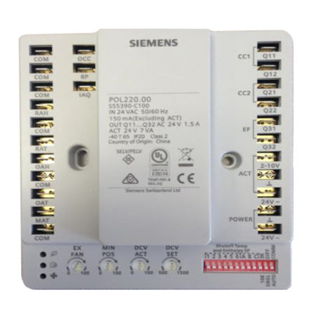 POL220.05: Economizer Module 0-10vdc remote input