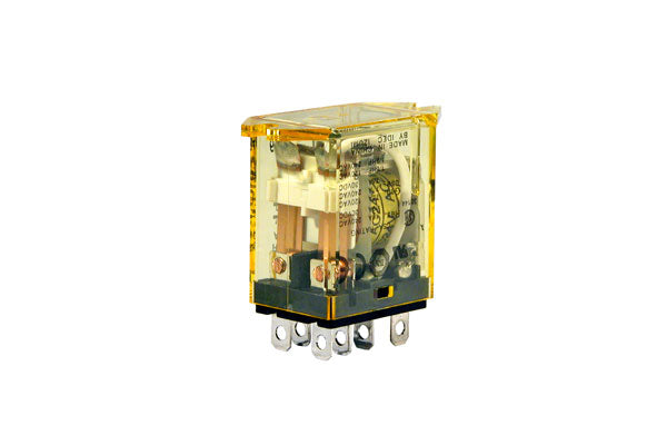 RH2B-UTAC24V: Power Relay, DPDT, 24 VAC, 10 A, RH Series, Panel, Non Latching