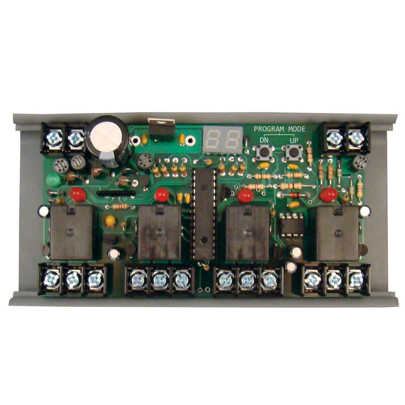 RIBMN24Q4C-PX: Panel 2.75In Sequencer Field Progam 4-SPDT Input 24VAC/DC 0-10VDC W/Mt212-6