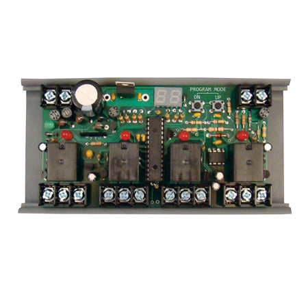 RIBMN24Q4C-PX: Panel 2.75In Sequencer Field Progam 4-SPDT Input 24VAC/DC 0-10VDC W/Mt212-6