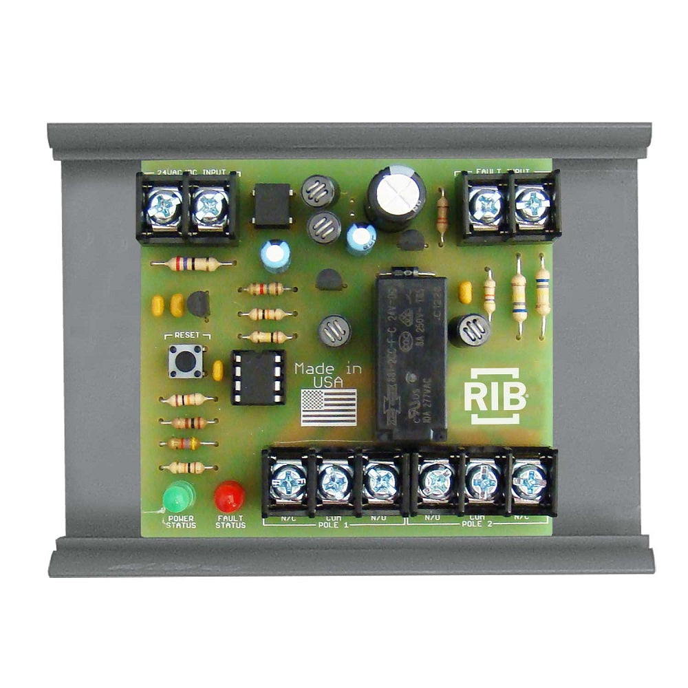 RIBMNLB-1: Panel 2.75in logic board 1 NC input w/MT212-4 track