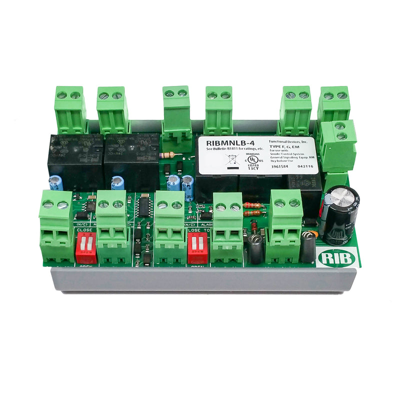 RIBMNLB-4: PANEL RIB RELAY LOGIC; BOARD 4 INPUTS