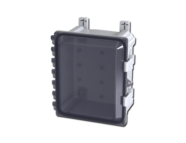 SCE-1008PCW: Polycarbonate Enclosure with Window 11x10x6 Nema 3R, 4, 4X, 12