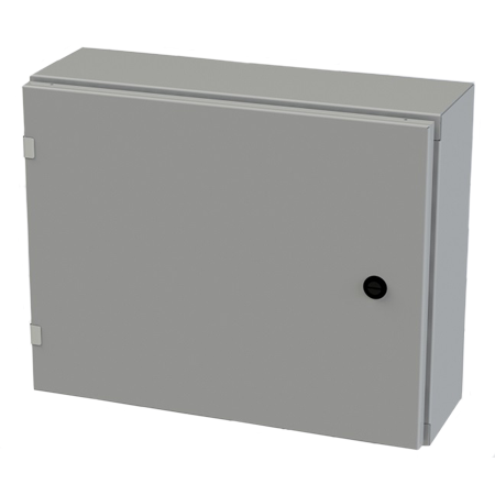 SCE-24EL2006LP: EL Enclosure, Nema-4 24H X 20W X 6D SCE-09 Gray, Less Backplate (backplate option SCE-24P20)