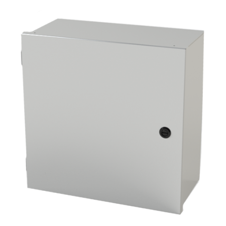 SCE-16N1608LP: Enclosure, Nema-1 16H X 16W X 8D SCE-09 Gray, Less Backplate (backplate option SCE-16N16MPP)