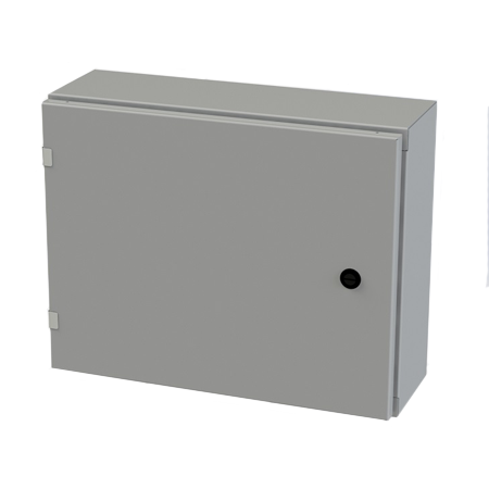 SCE-20EL2006LP: EL Enclosure, Nema-4 20H X 20W X 6D SCE-09 Gray, Less Backplate (backplate option SCE-20P20)