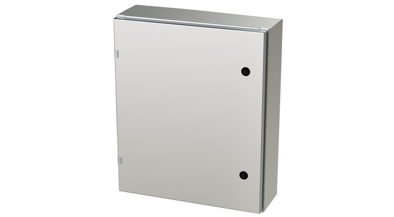 SCE-24EL2006SSLP: 20x24x6 NEMA 4x 304 Stainless Steel Enclosure