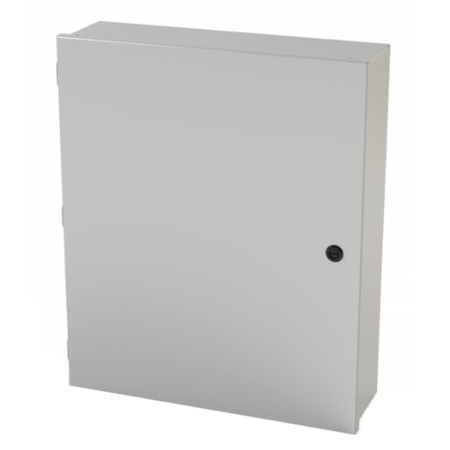 SCE-24N2006LP: EL Enclosure, Nema-1 24H X 20W X 6D SCE-09 Gray, Less Backplate (backplate option SCE-24N20MPP)