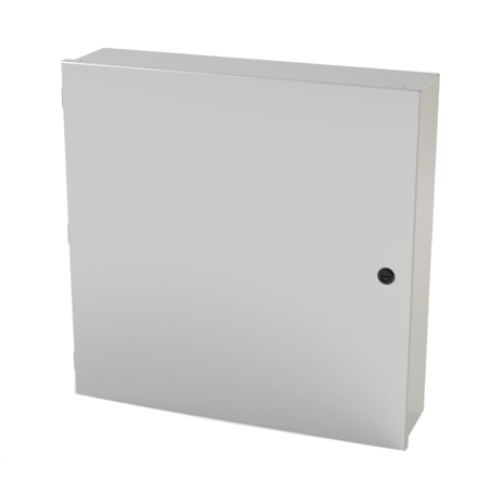 SCE-24N2406LP: EL Enclosure, Nema-1 24H X 24W X 6D SCE-09 Gray, Less Backplate (backplate option SCE-24N24MPP)