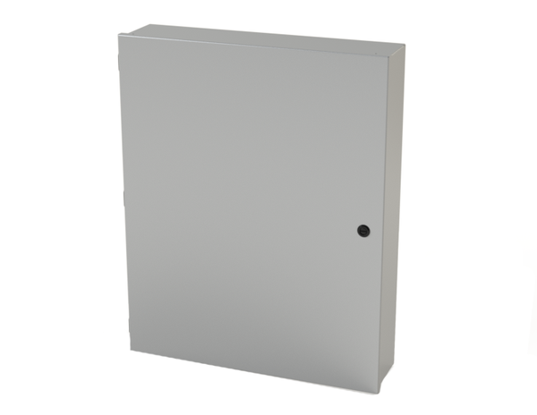 SCE-30N2406LP: EL Enclosure, Nema-1 30H X 24W X 6D SCE-09 Gray, Less Backplate (backplate option SCE-30N24MPP)