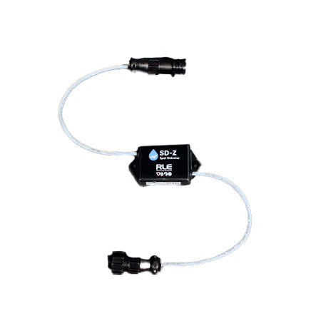 SD-Z: SeaHawk Spot Leak Detector; conductive fluids, two 10in (0.25m) male/female leader cables, pre-installed male/female connectors