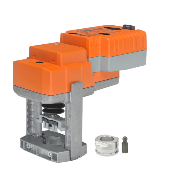 SGVL+LVKB24-MFT: 0-10VDC Actuator with Linkage for Schneider VB7000 & VB9000 Valve bodies 1/2" to 2".