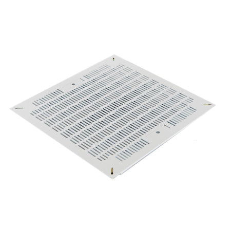 15TSS-CWT: Triad Slotted Airflow Panel; Imperial 24 x 24in, 1500 lb (680 kg) load rating, crystal white