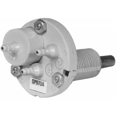 SP970A1005: Manual or Minimum Position Switch for panel mounting. 10PSI