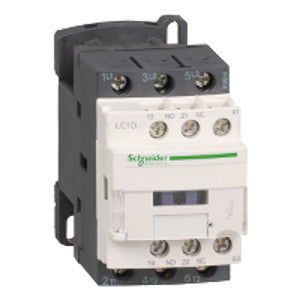 LC1D18F7: Schneider Electric TeSys D Contactor, 3-Poles (3 NO), 18A, 110V AC Coil, Non-Reversing