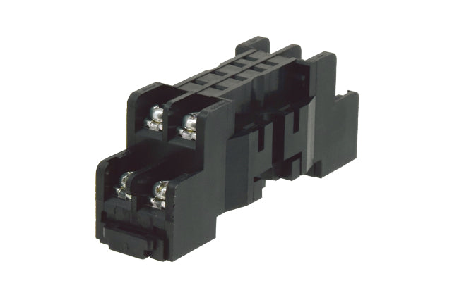 SY2S-05: Electrical, Relay, Double Pole Standard DIN Rail Mount Socket for Plug-in Terminal RY2S Models