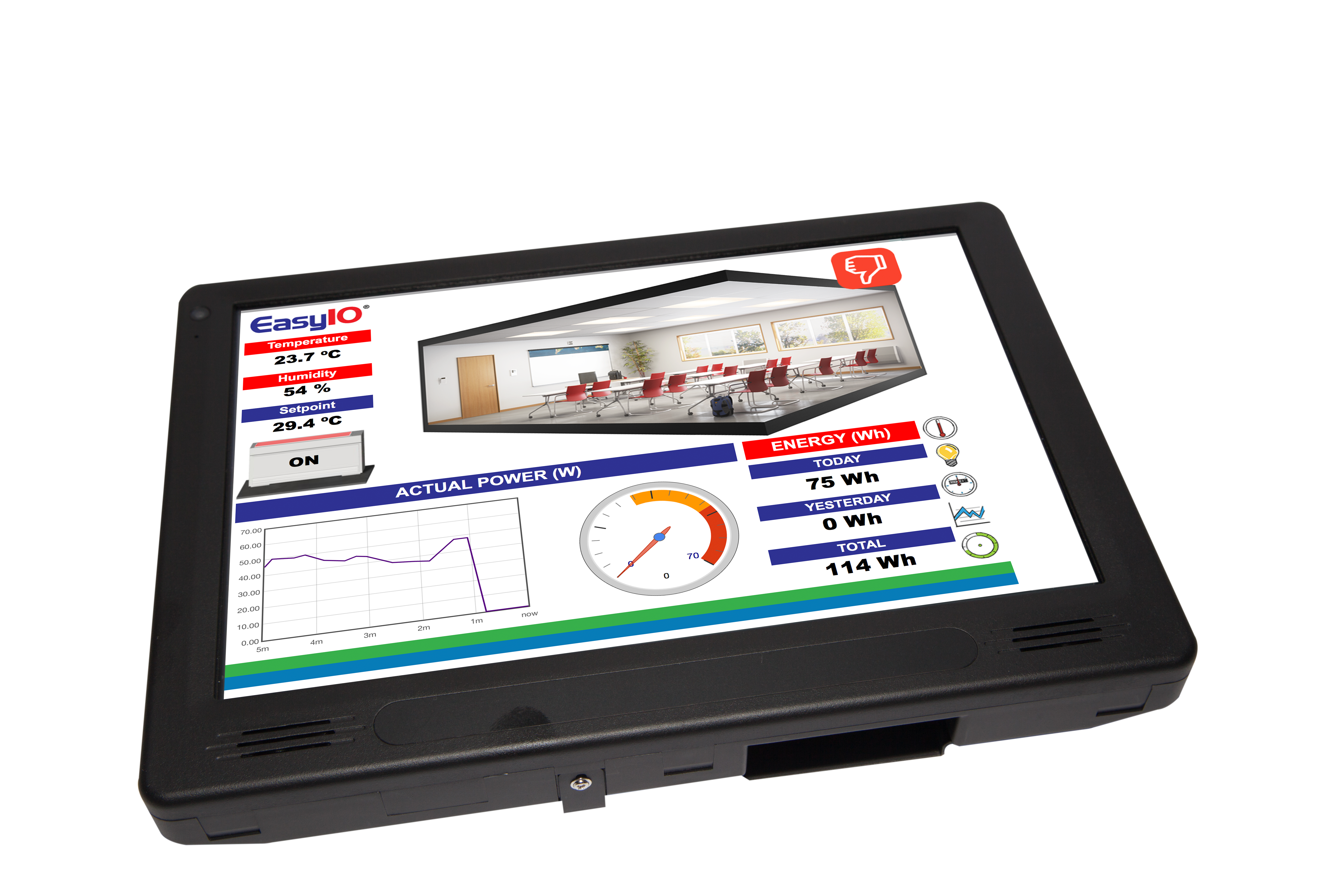 EI-SH-SysView10: Systemview 10 Android Tablet for Panel Mounting, non UL