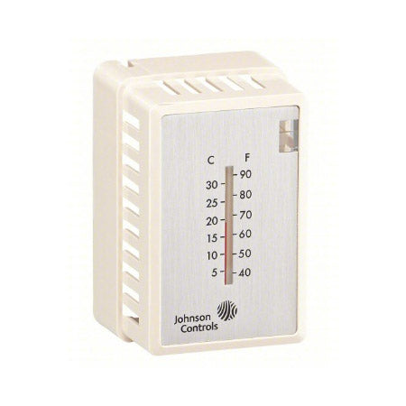 T-4000-2146: Thermostat Cover With Thermometer Vertical