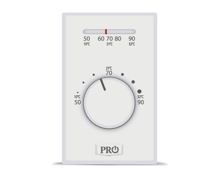T501ML2: T500 Platform: Mechanical Line Voltage 2 wire thermostat, non ...