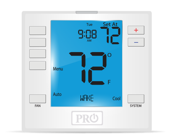 T755S: T700 Platform: 7D, 5+1+1 or non-programmable, 3H/2C universal with 6 sq. in. display, Compatible with R251S (wired indoor sensor), or R250S