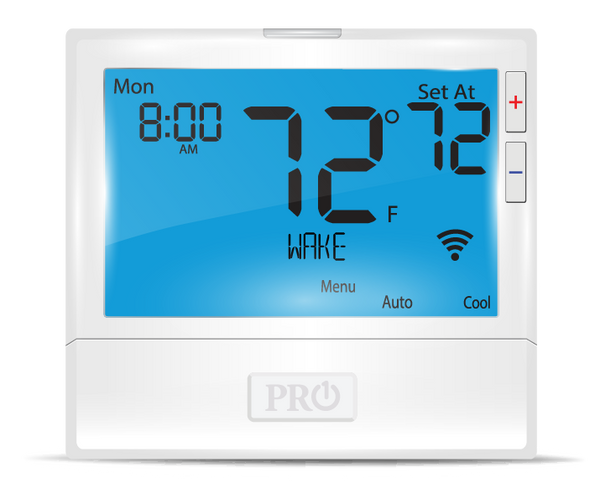 T855iSH: T800 Platform: WIFI enabled, WIFI enabled (app available on iOS or Android), 7D, or non-programmable, 2H/2C Conventional, 5H/3C Heat Pump