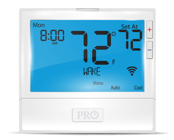 T855iSH: T800 Platform: WIFI enabled, WIFI enabled (app available on iOS or Android), 7D, or non-programmable, 2H/2C Conventional, 5H/3C Heat Pump