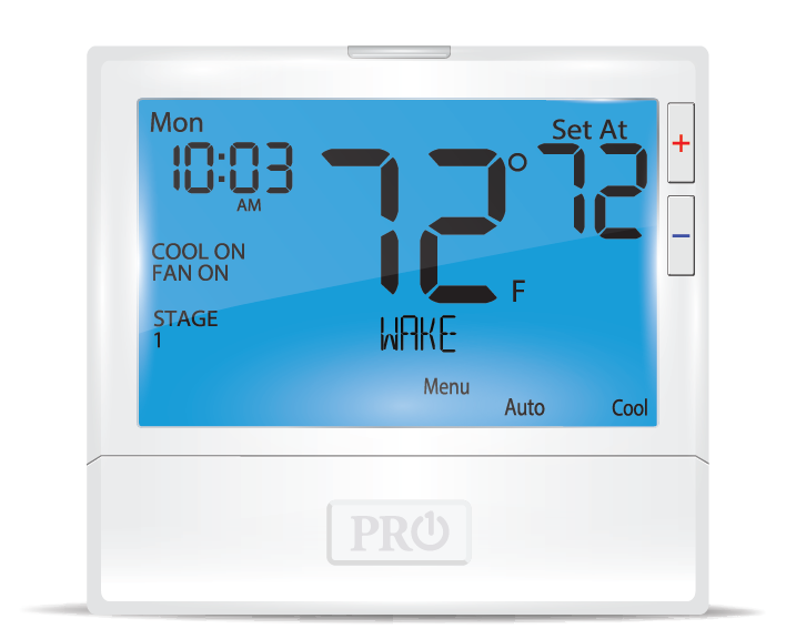 T855SH: NEW: T800 Platform: 7D, 5+1+1 or non-programmable, 5H/3C universal, humidify and de-humidify, 8 sq. in. display. Compatible with R251S (wired