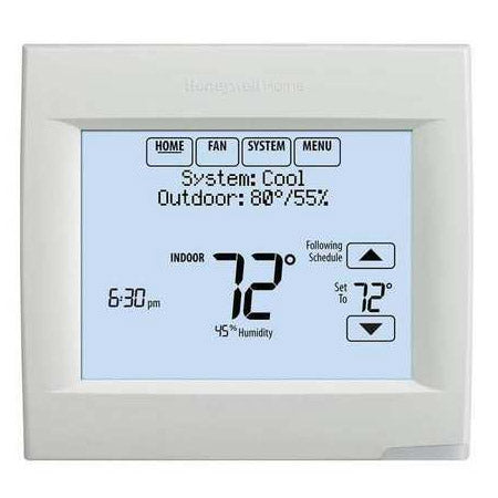 TH8110R1008: VisionPRO 24VAC Thermostat 7 Day Programmable 1-heat 1-cool