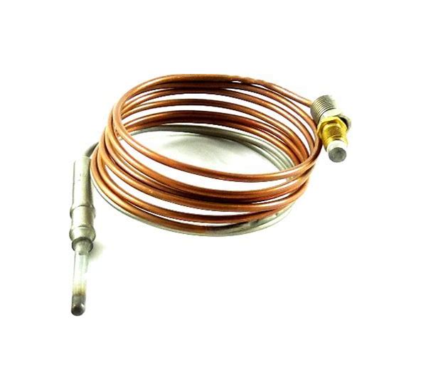 K16RA-72: Thermocouple, Nickel Plated, 25-35 mV Open Circuit mV Range, 72 " Length, Used in Standing Pilot Ignition Systems