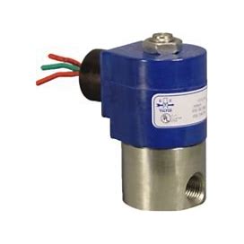 S311GF02V3BD7: Solenoid Valve, 1/4" NPT, Normally Closed, Stainless Steel Body, Coil Class F, 120Vac, Viton Seal Material, 5/32" Orifice