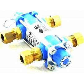 1701-1: 3/8" compression, Dryer bypass valve non bleed type