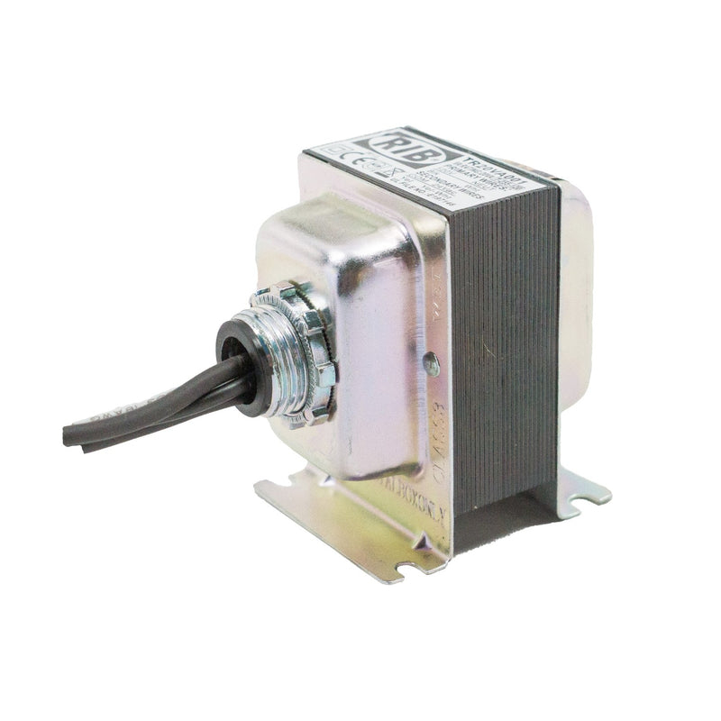 TR20VA001: Transformer 20VA, 120 to 24 Vac, Foot and Single Threaded Hub Mount