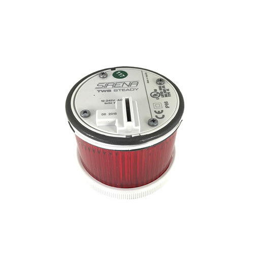 TWS-F3-G: 24VAC RED CONTINUOUS INCANDESCENT