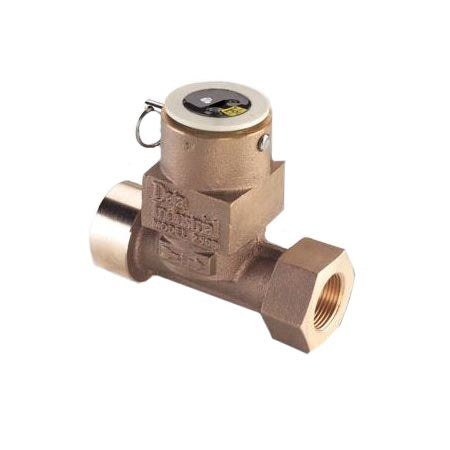 U001-0012: 1 1/2" brass tee flow sensor